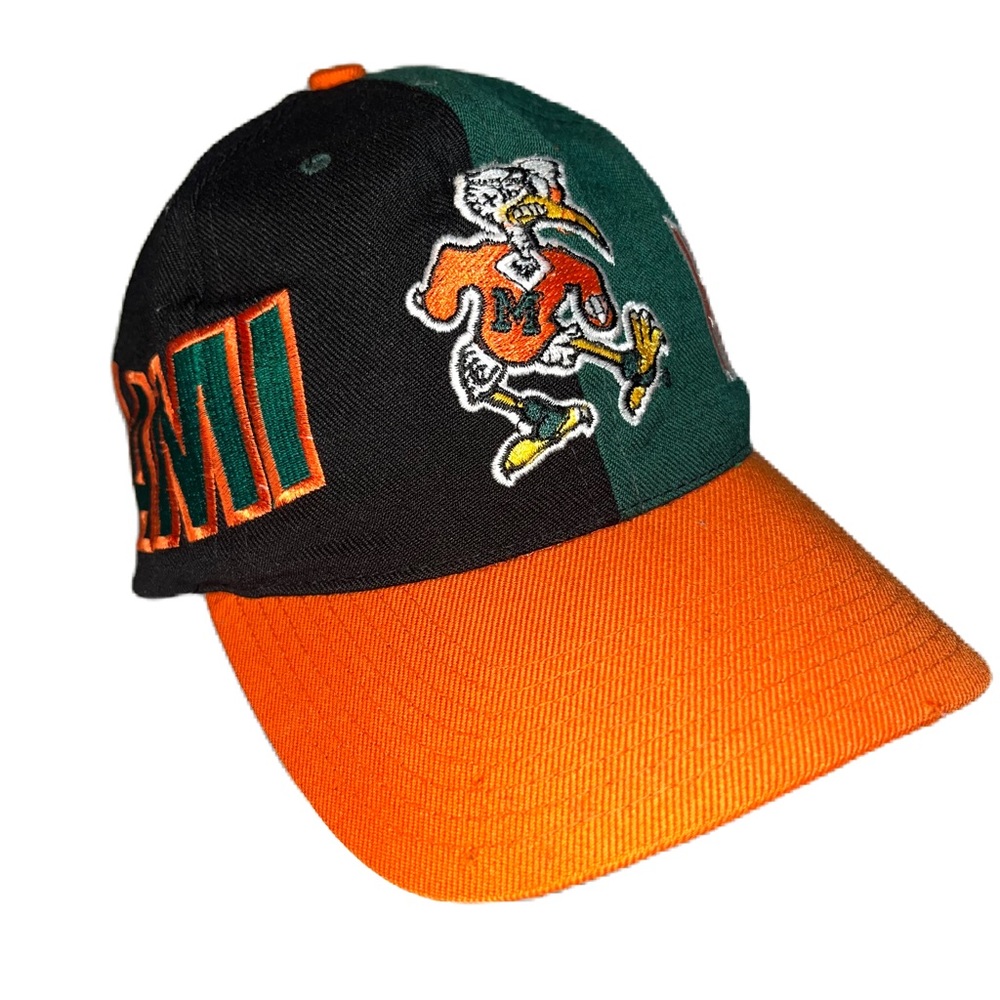 Vintage Miami Hurricanes cap embroidered, wool
